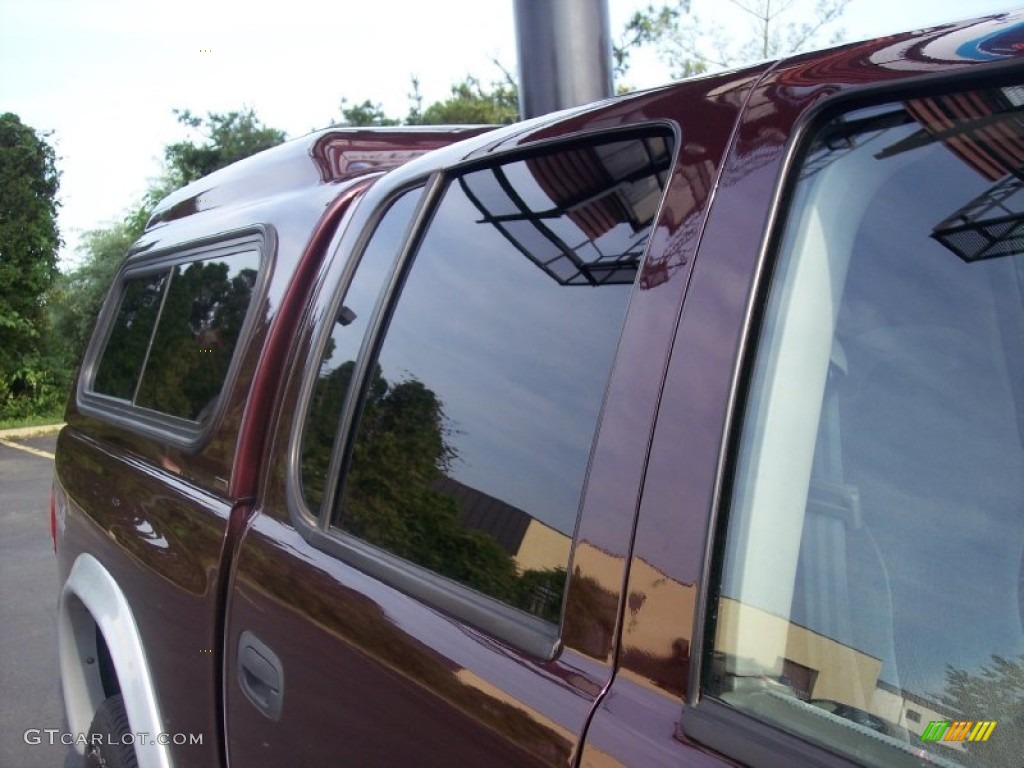 2004 Dakota SLT Quad Cab 4x4 - Deep Molten Red Pearl / Dark Slate Gray photo #33