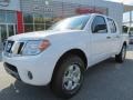 2012 Avalanche White Nissan Frontier SV Crew Cab  photo #1