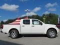 2012 Avalanche White Nissan Frontier SV Crew Cab  photo #6