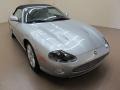 Platinum Silver Metallic - XK XKR Convertible Photo No. 1