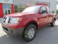 2012 Red Brick Nissan Frontier S King Cab  photo #1