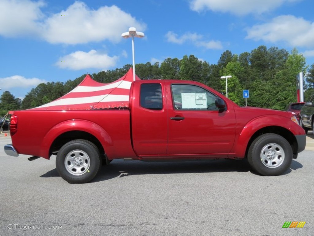 Red Brick 2012 Nissan Frontier S King Cab Exterior Photo #65393161