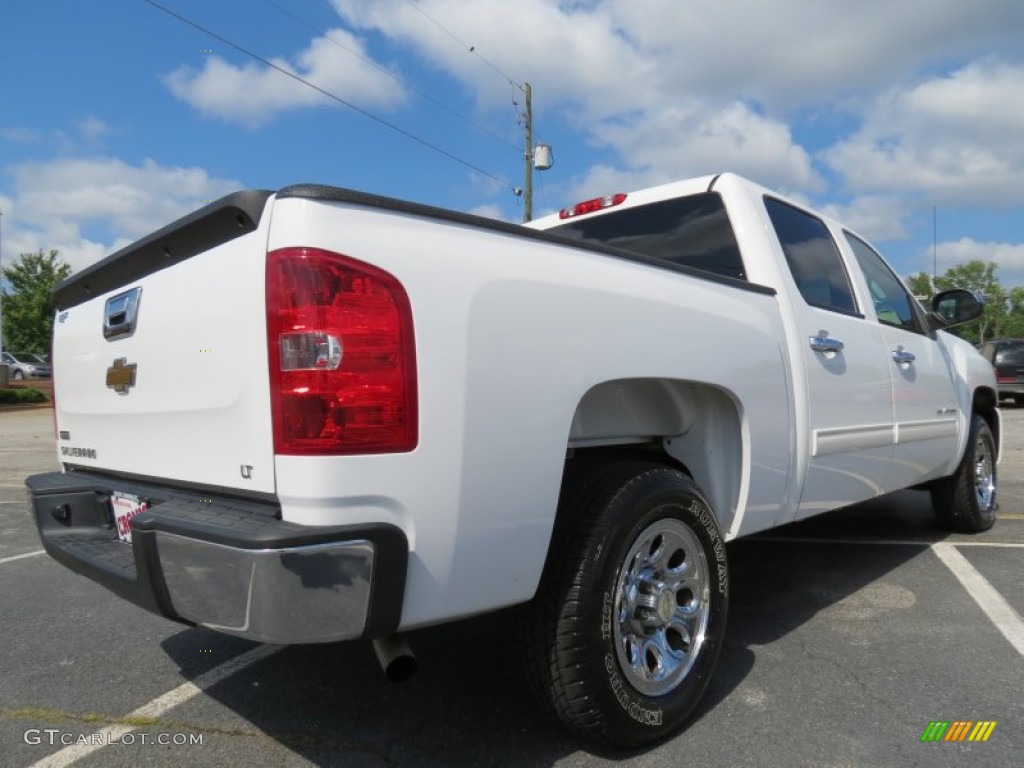 2011 Silverado 1500 LT Crew Cab - Summit White / Ebony photo #7