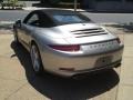 2012 Platinum Silver Metallic Porsche New 911 Carrera S Cabriolet  photo #5