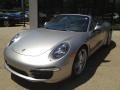 Platinum Silver Metallic - New 911 Carrera S Cabriolet Photo No. 14