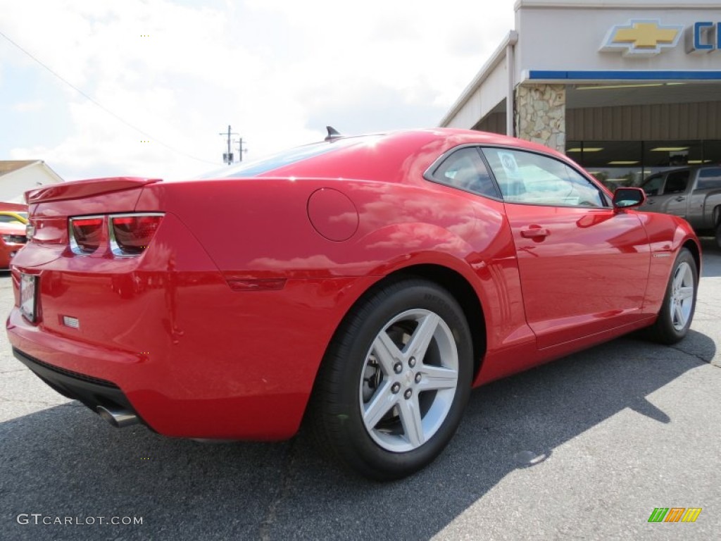 2012 Camaro LT Coupe - Victory Red / Black photo #7