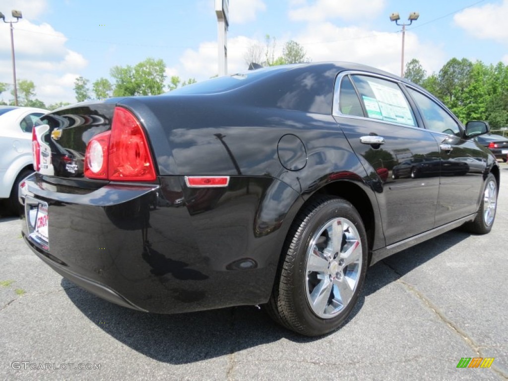 2012 Malibu LT - Black Granite Metallic / Cocoa/Cashmere photo #7