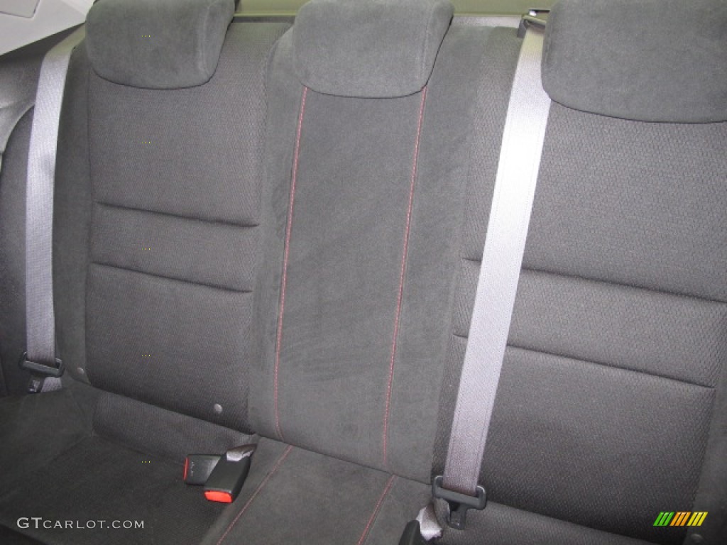 Black Interior 2006 Honda Civic Si Coupe Photo #65395797
