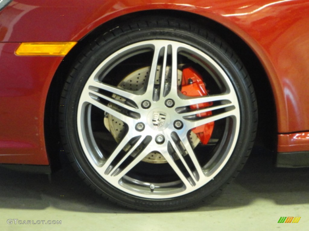 2008 911 Targa 4S - Ruby Red Metallic / Black/Stone Grey photo #28