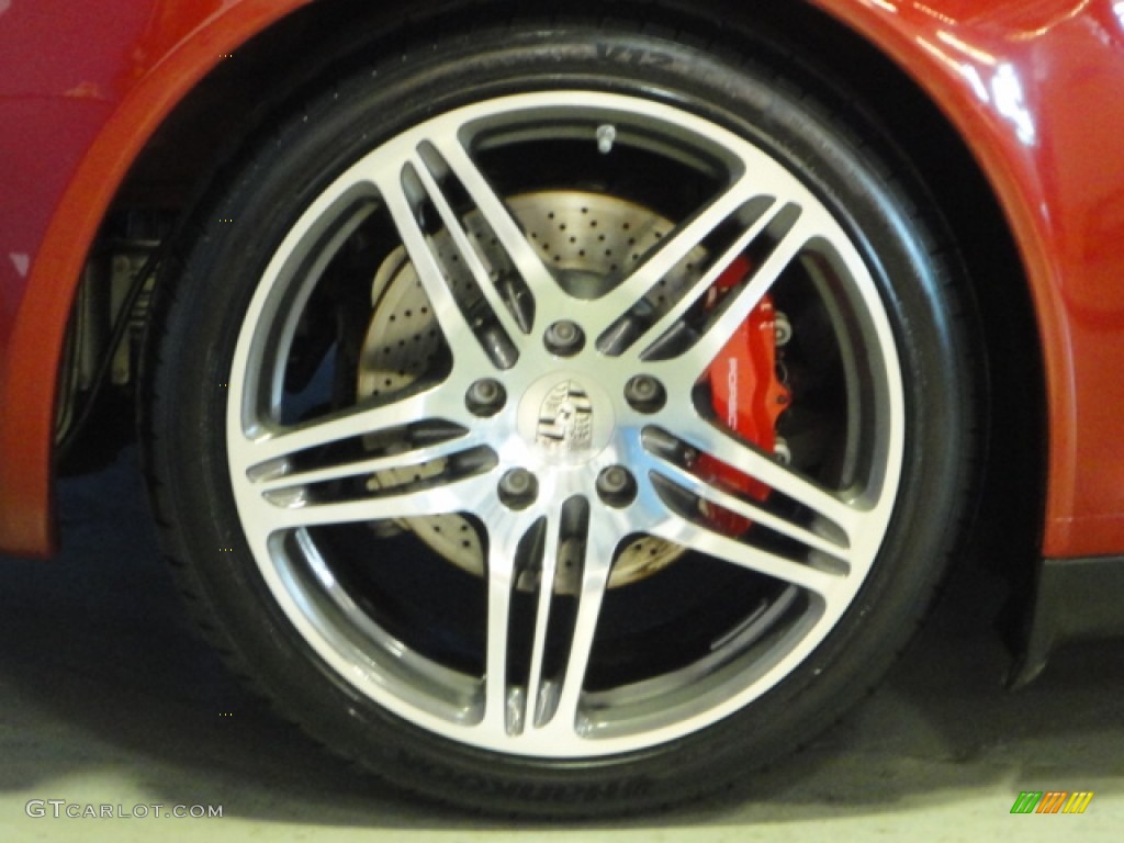 2008 911 Targa 4S - Ruby Red Metallic / Black/Stone Grey photo #31