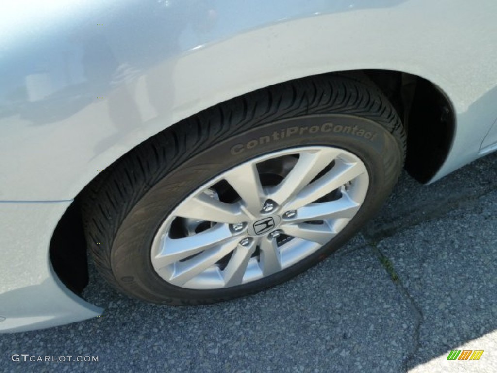 2012 Civic EX Sedan - Cool Mist Metallic / Gray photo #9
