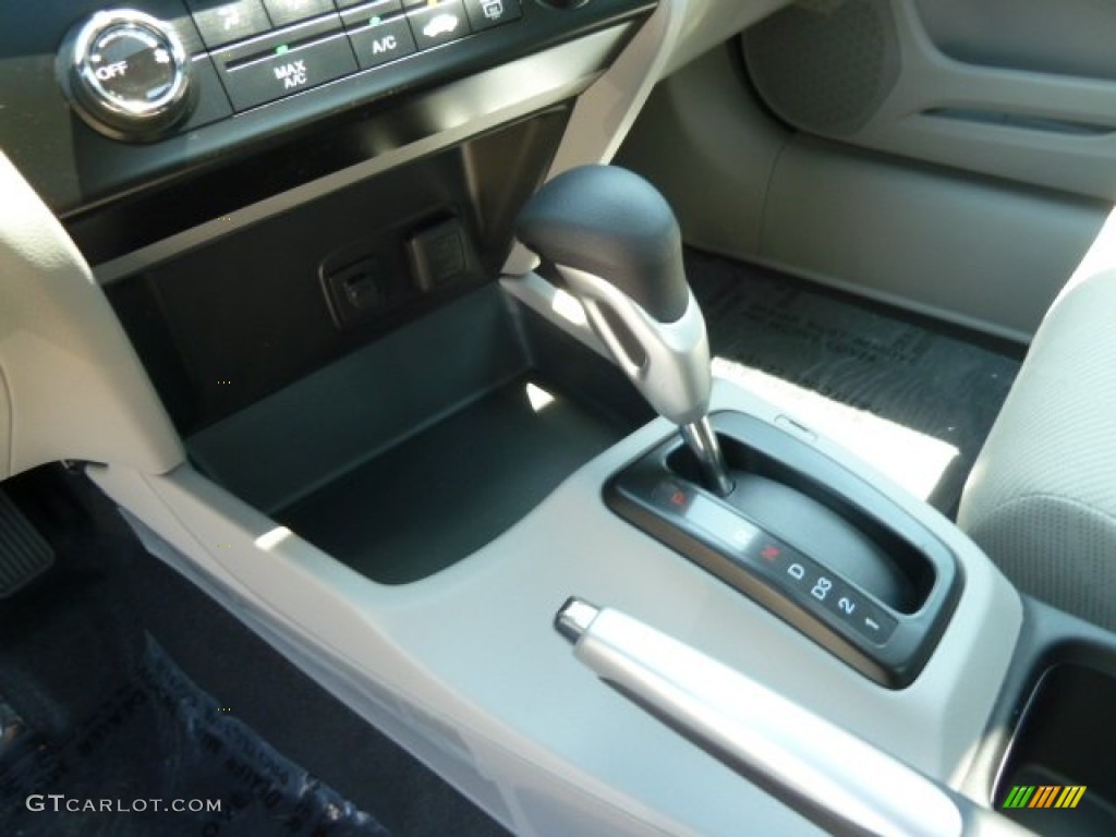 2012 Civic EX Sedan - Cool Mist Metallic / Gray photo #16