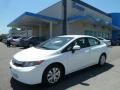 Taffeta White - Civic LX Sedan Photo No. 1