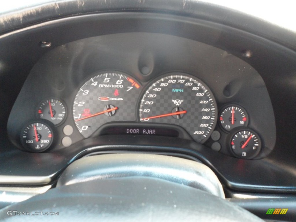 2001 Chevrolet Corvette Z06 Gauges Photo #65399055