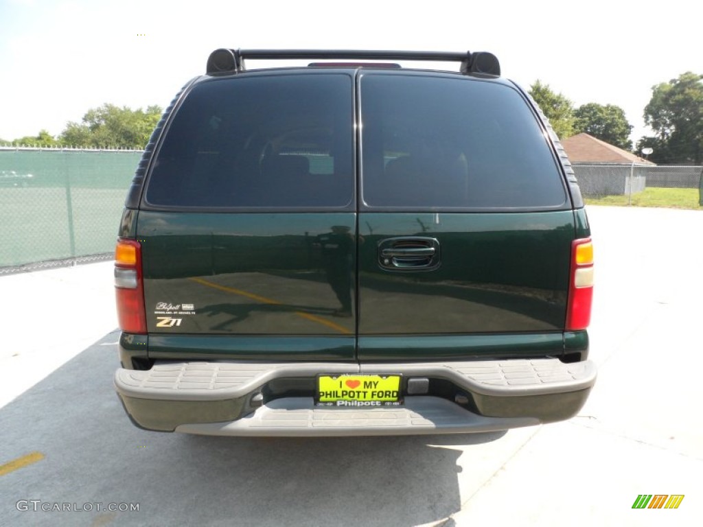 2001 Suburban 1500 Z71 4x4 - Forest Green Metallic / Light Gray/Neutral photo #4