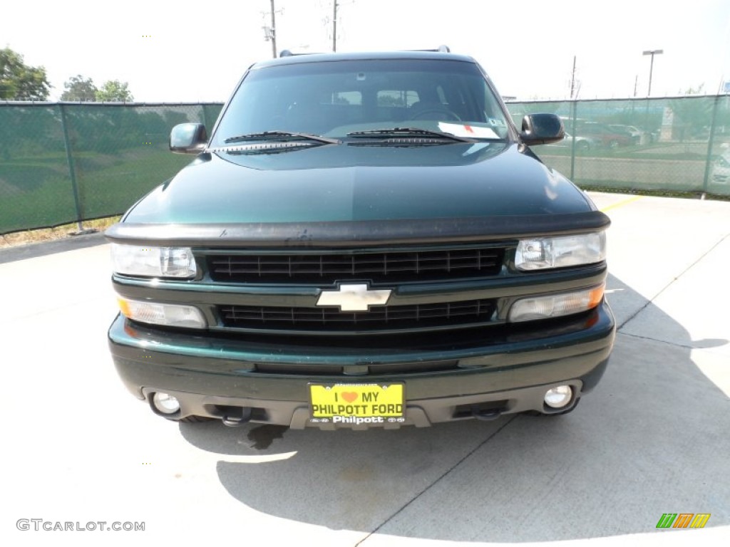 2001 Suburban 1500 Z71 4x4 - Forest Green Metallic / Light Gray/Neutral photo #8