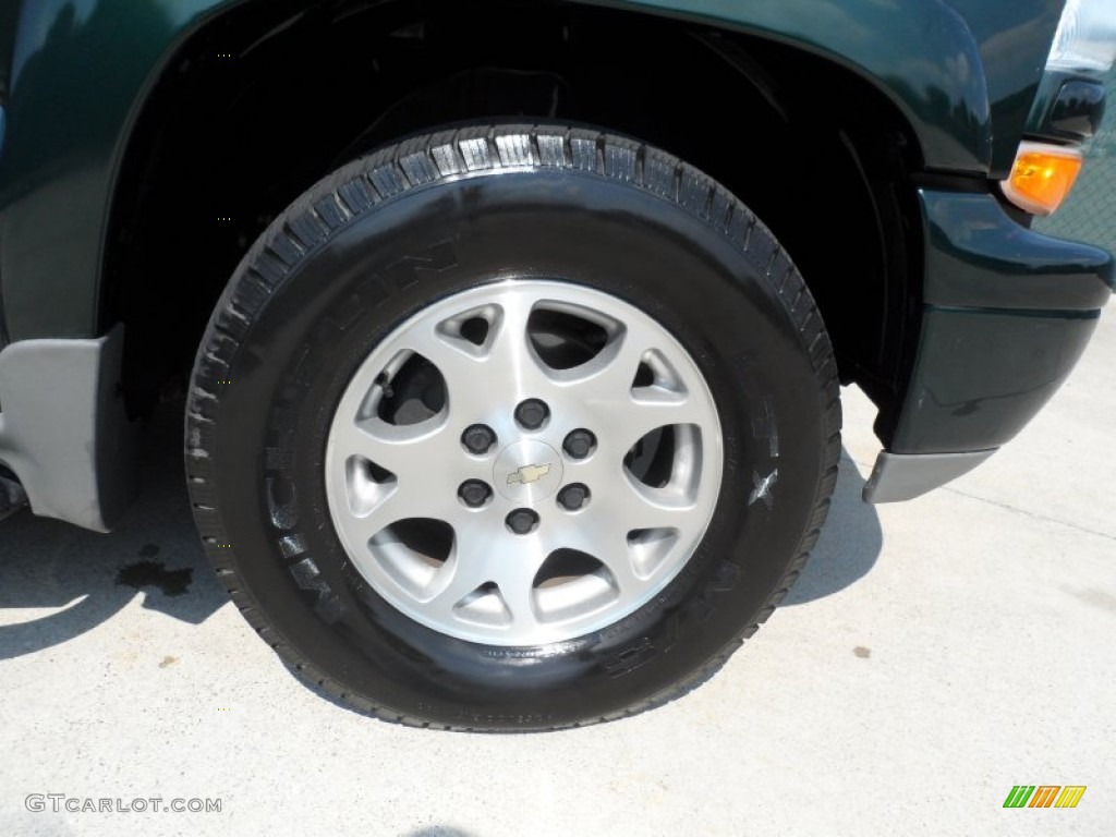 2001 Suburban 1500 Z71 4x4 - Forest Green Metallic / Light Gray/Neutral photo #13
