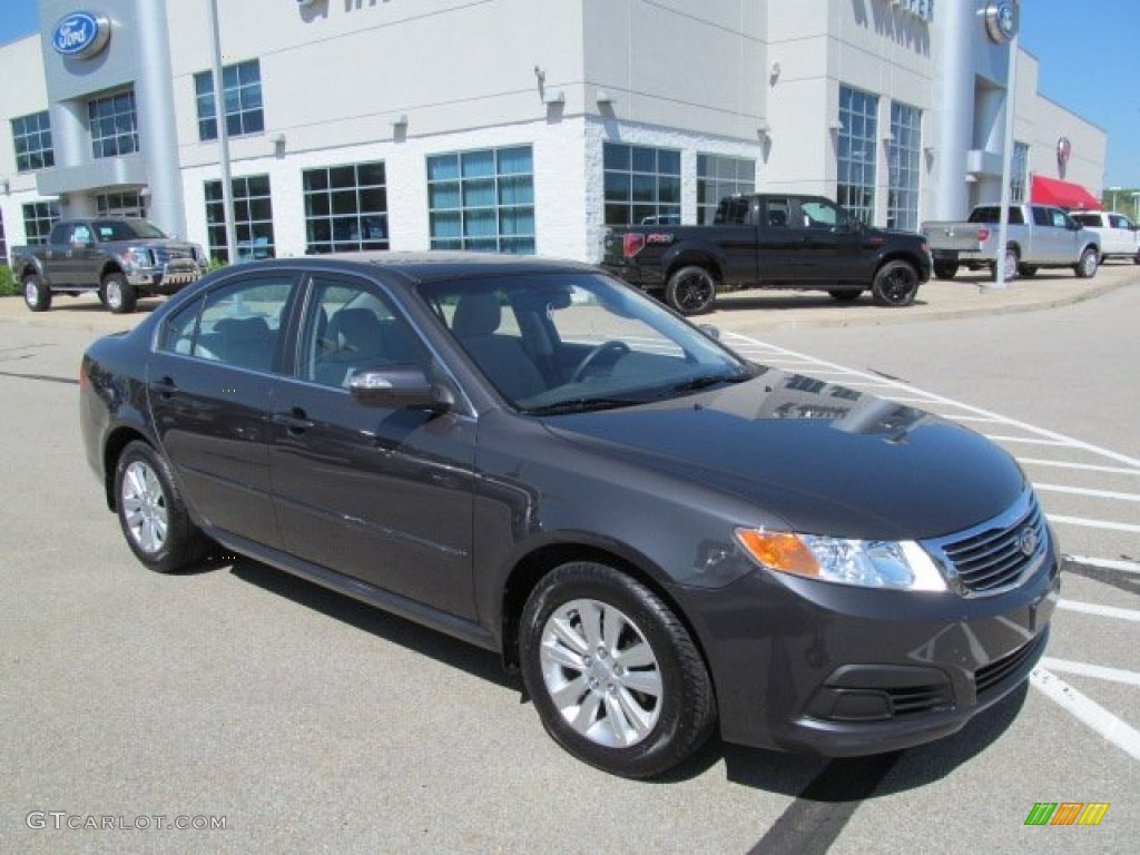 2010 Optima LX - Platinum Graphite / Gray photo #1