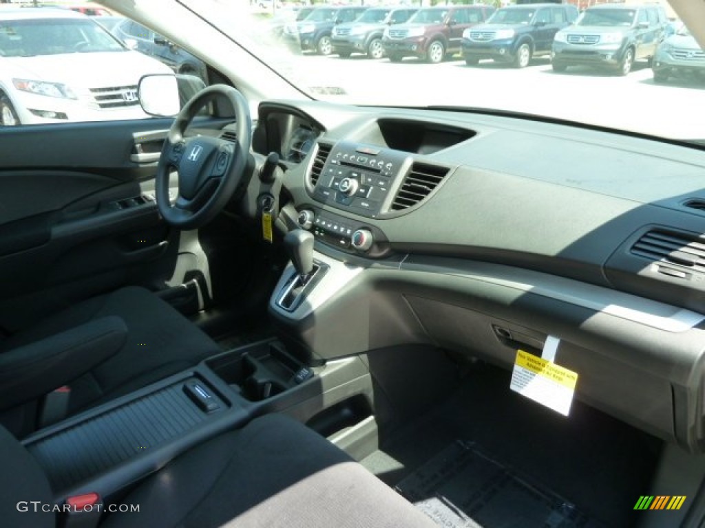 2012 CR-V EX 4WD - Opal Sage Metallic / Black photo #11