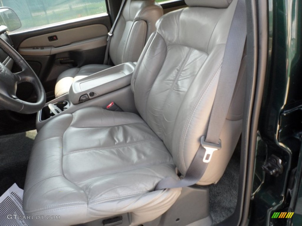 2001 Suburban 1500 Z71 4x4 - Forest Green Metallic / Light Gray/Neutral photo #30
