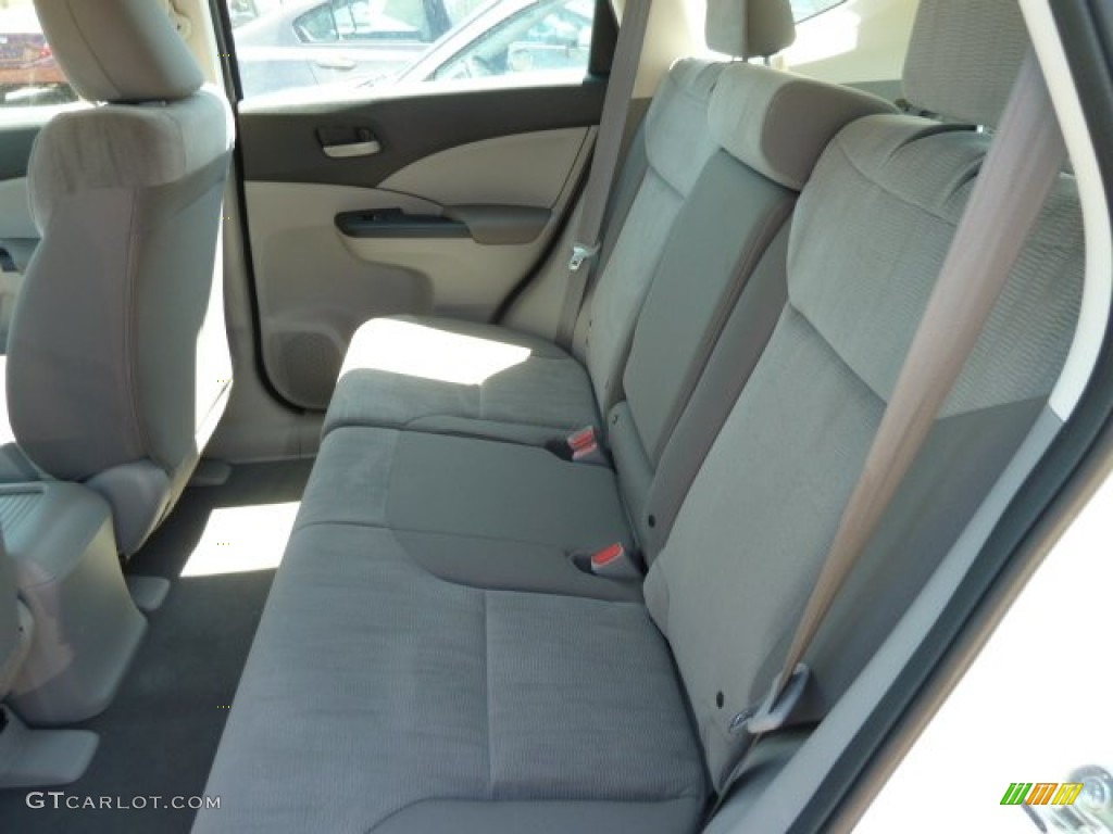 2012 CR-V LX 4WD - Taffeta White / Gray photo #11