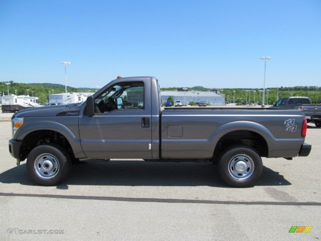 2012 F250 Super Duty XL Regular Cab 4x4 - Sterling Grey Metallic / Steel photo #7