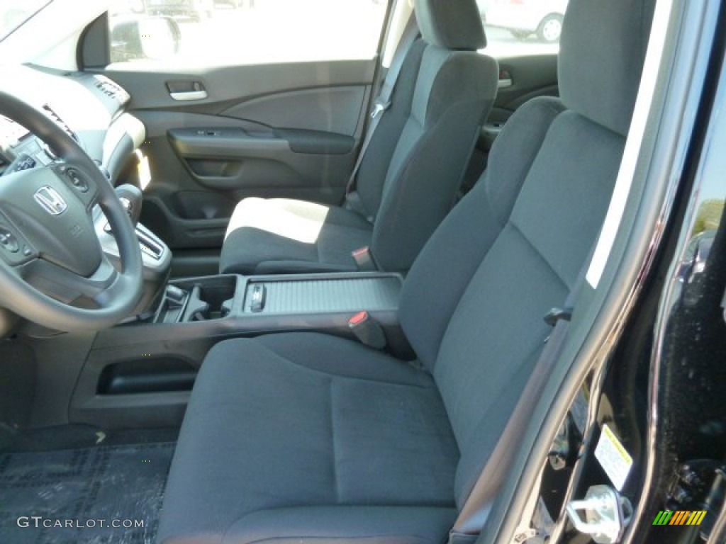 2012 CR-V LX 4WD - Crystal Black Pearl / Black photo #10