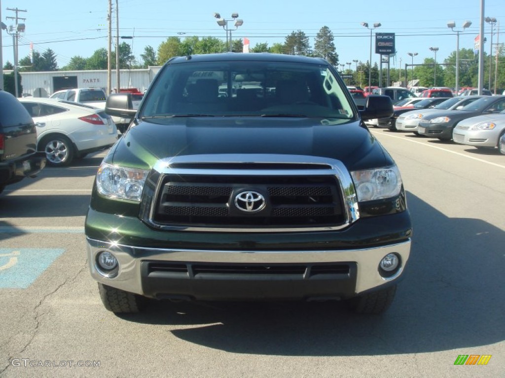 2010 Tundra TRD Double Cab 4x4 - Spruce Green Mica / Graphite Gray photo #3