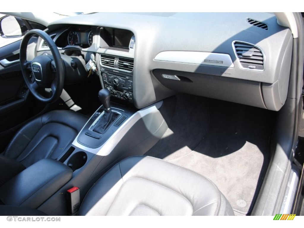 2009 A4 2.0T Premium quattro Sedan - Brilliant Black / Black photo #9