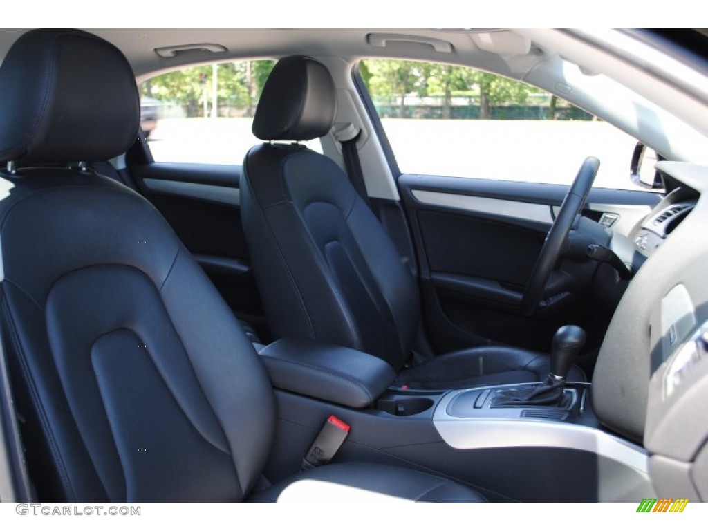 2009 A4 2.0T Premium quattro Sedan - Brilliant Black / Black photo #10