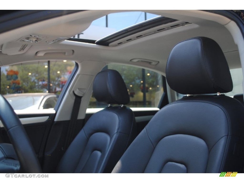 2009 A4 2.0T Premium quattro Sedan - Brilliant Black / Black photo #12