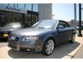 Meteor Grey Pearl Effect 2009 Audi A4 2.0T quattro Cabriolet