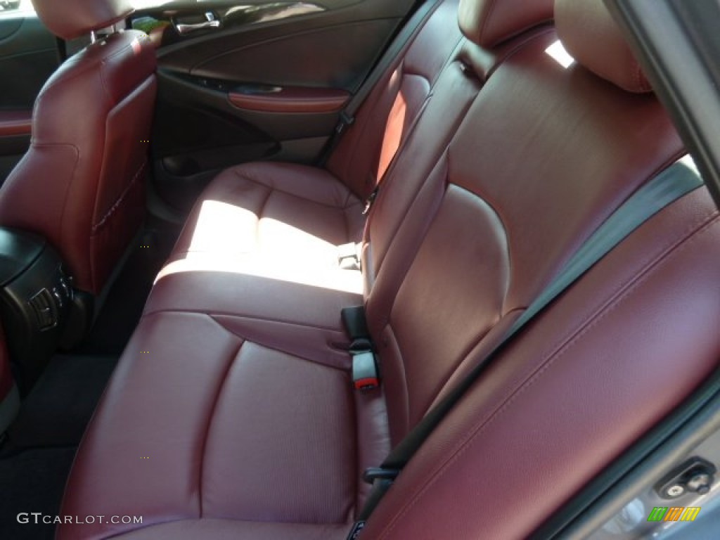 2011 Hyundai Sonata Limited Rear Seat Photo #65407260