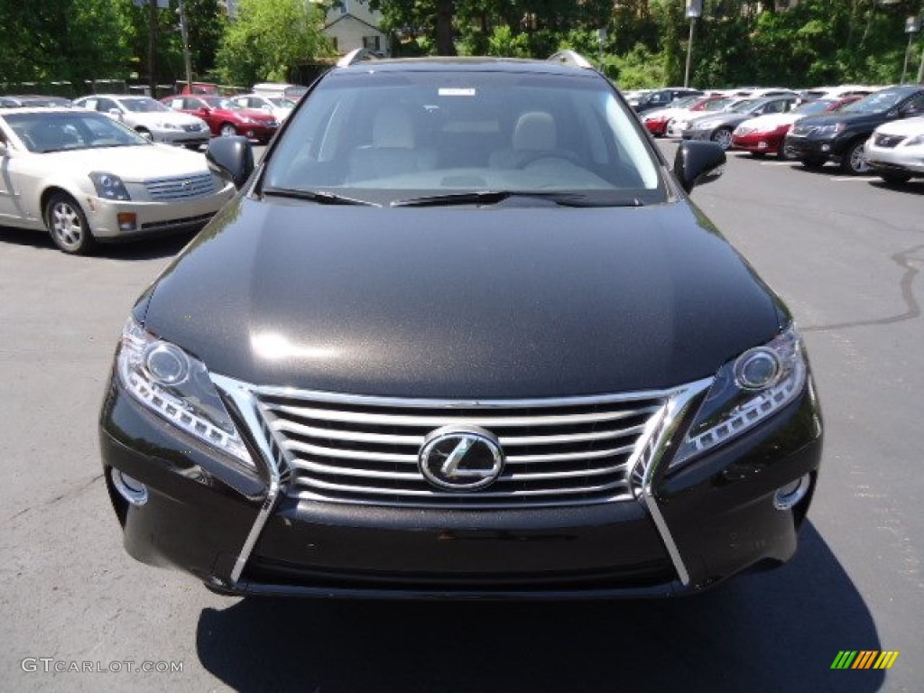 2013 RX 350 AWD - Stargazer Black / Light Gray/Ebony Birds Eye Maple photo #7