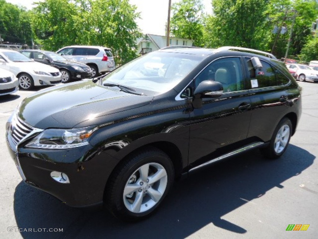 2013 RX 350 AWD - Stargazer Black / Light Gray/Ebony Birds Eye Maple photo #8