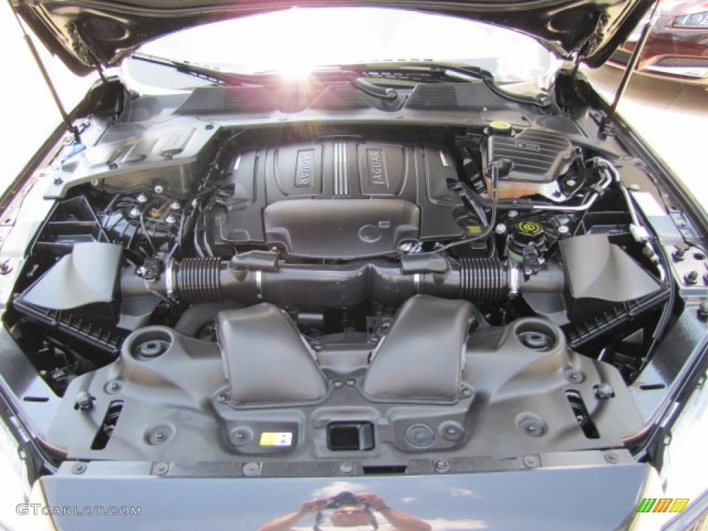 2012 Jaguar XJ XJ Supercharged 5.0 Liter Supercharged DI DOHC 32-Valve VVT V8 Engine Photo #65409281