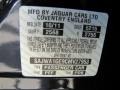PEF: Midnight Black 2012 Jaguar XJ XJ Supercharged Color Code