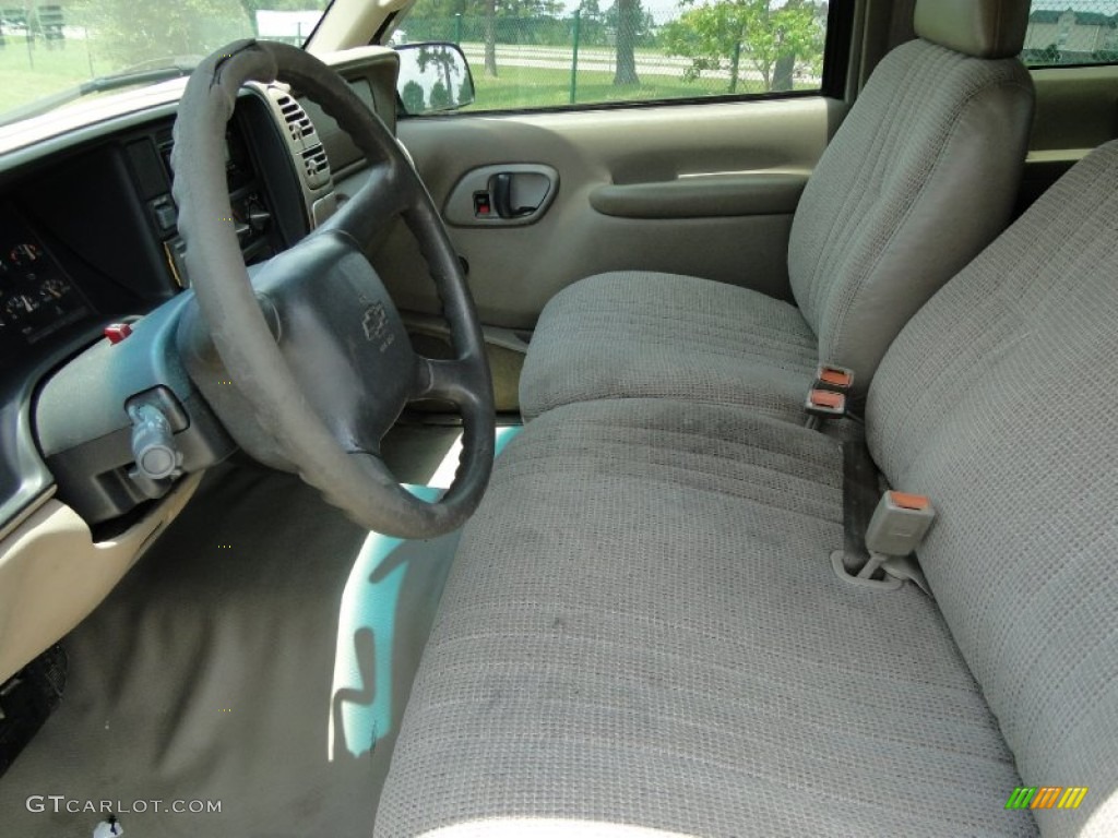 Gray Interior 1998 Chevrolet C/K C1500 Silverado Extended Cab Photo #65409425