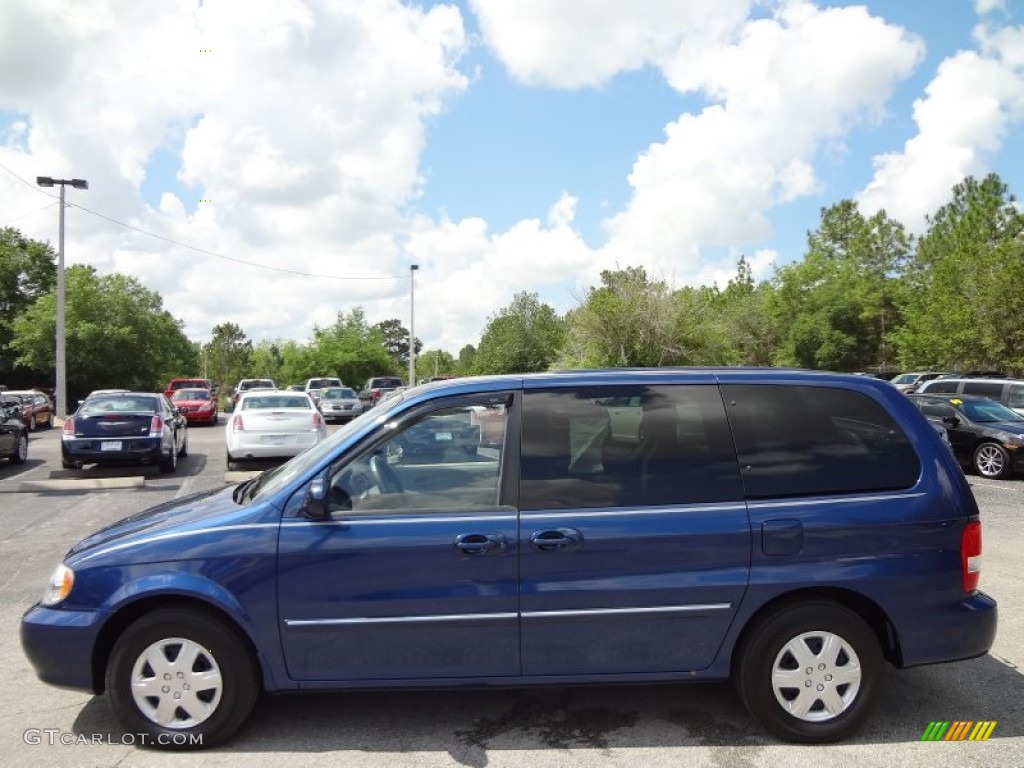 2004 Sedona EX - Imperial Blue / Gray photo #2