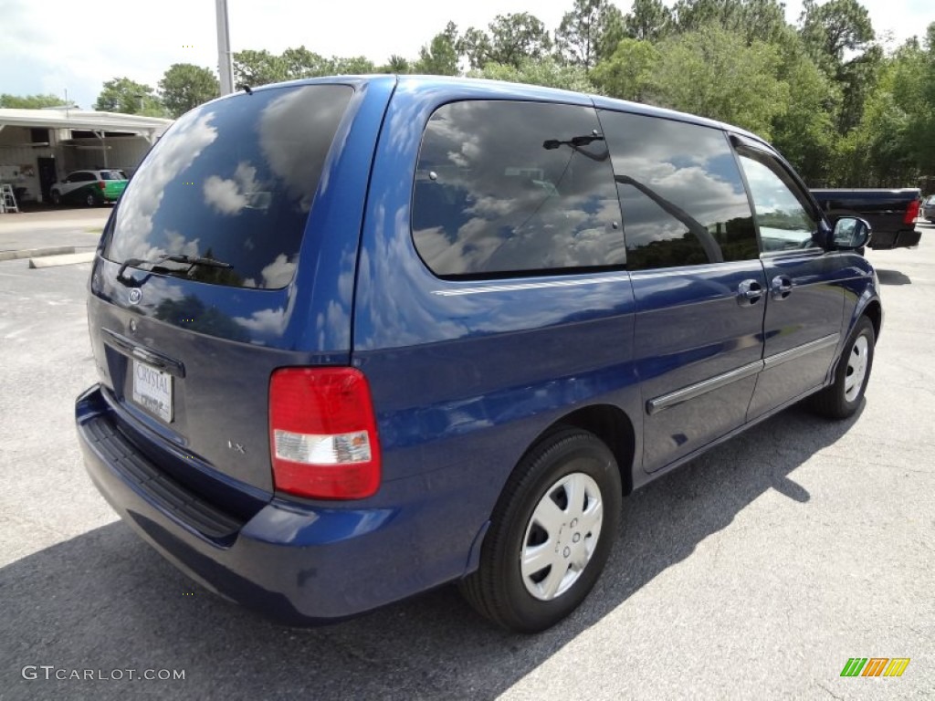 2004 Sedona EX - Imperial Blue / Gray photo #10