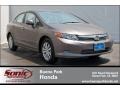 2012 Urban Titanium Metallic Honda Civic EX Sedan  photo #1