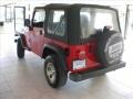2004 Flame Red Jeep Wrangler X 4x4  photo #8
