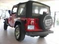 2004 Flame Red Jeep Wrangler X 4x4  photo #23