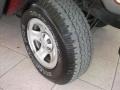 2004 Flame Red Jeep Wrangler X 4x4  photo #26