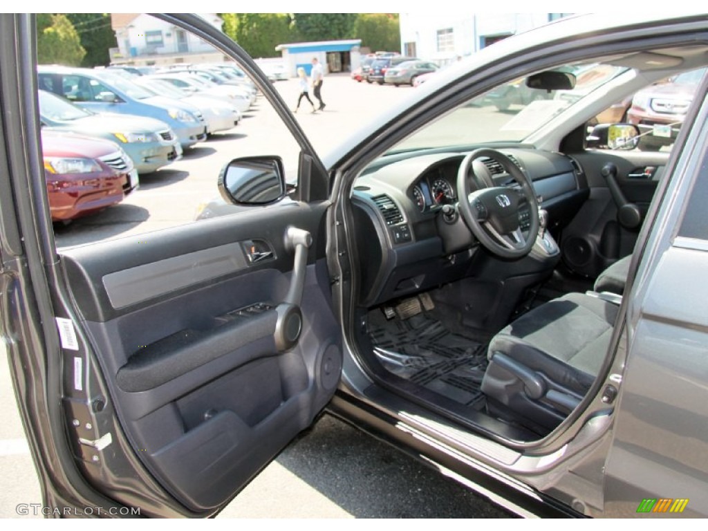 2011 CR-V EX 4WD - Polished Metal Metallic / Black photo #14