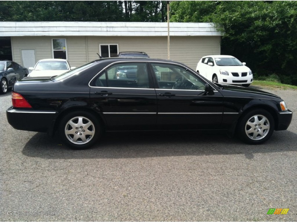 2002 RL 3.5 Sedan - Nighthawk Black / Parchment photo #4