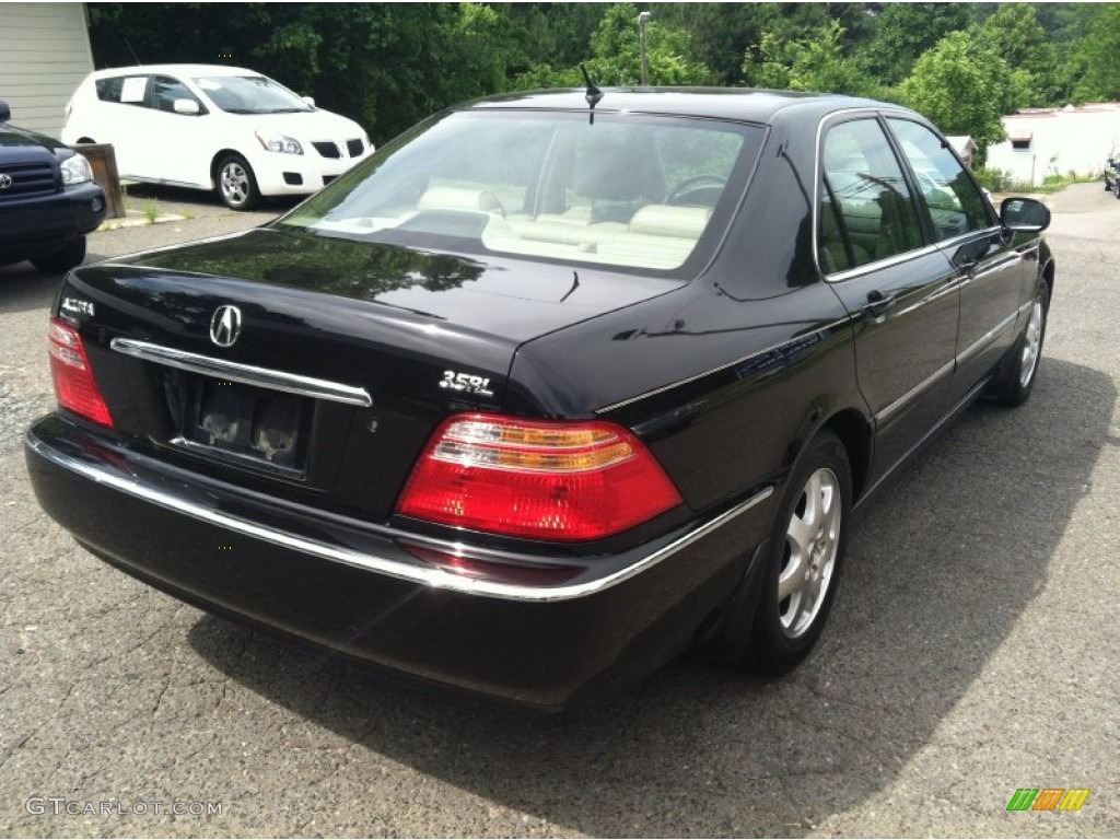 2002 RL 3.5 Sedan - Nighthawk Black / Parchment photo #5
