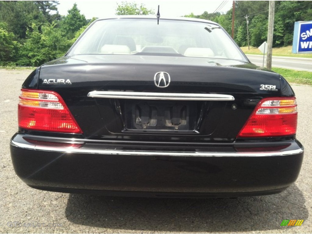 2002 RL 3.5 Sedan - Nighthawk Black / Parchment photo #6