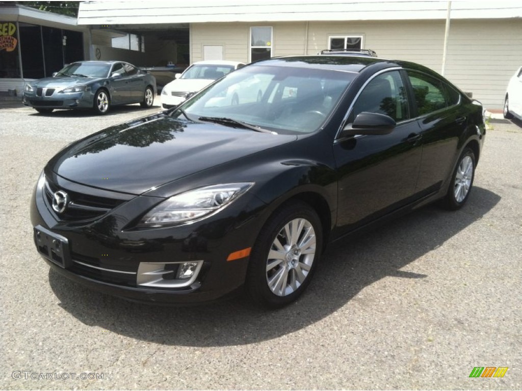 2009 MAZDA6 i Touring - Ebony Black / Black photo #7