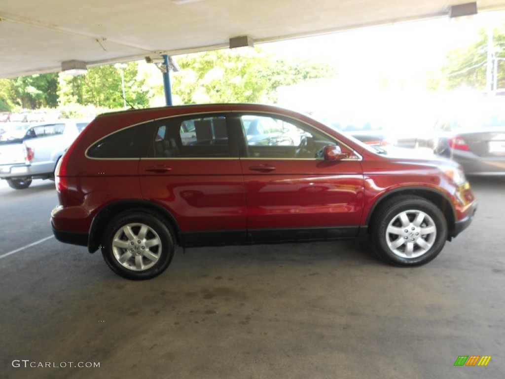 2009 CR-V EX-L 4WD - Tango Red Pearl / Ivory photo #33